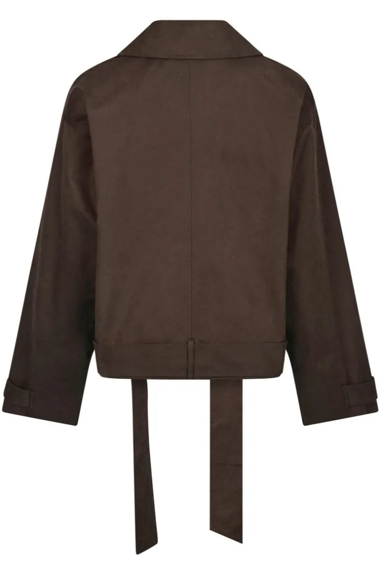 Sia F Jacket Chocolate Brown