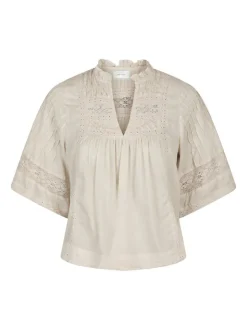 Siama S Voile Blouse Ivory