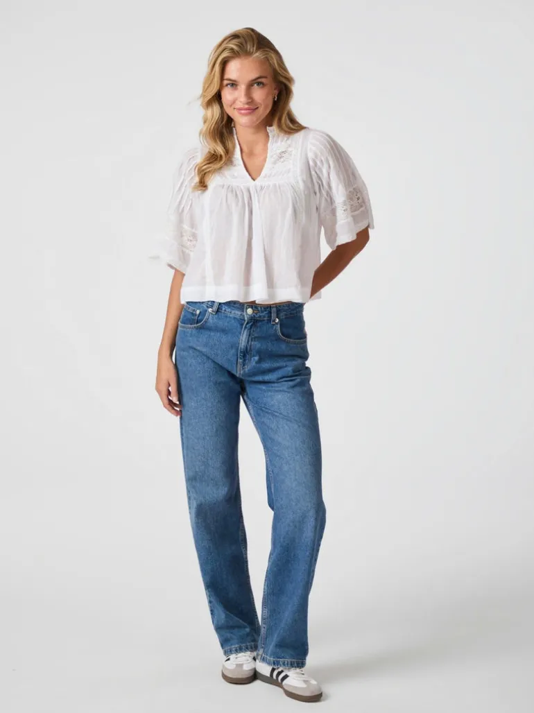 Siama S Voile Blouse White