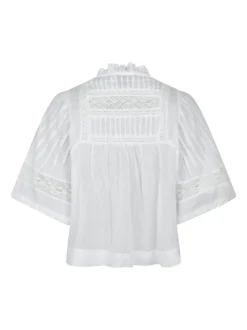 Siama S Voile Blouse White