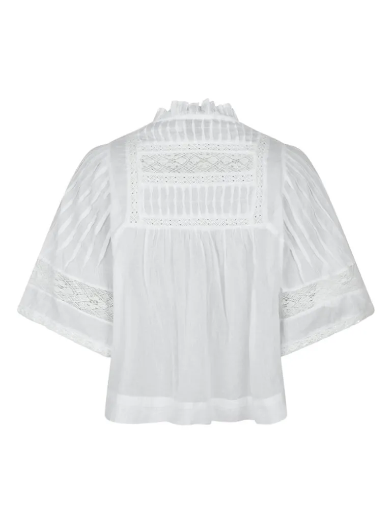 Siama S Voile Blouse White