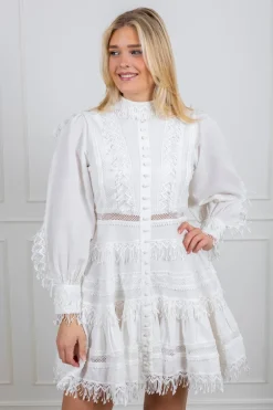 Silja Ls Short Dress Snow White
