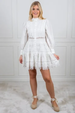 Silja Ls Short Dress Snow White