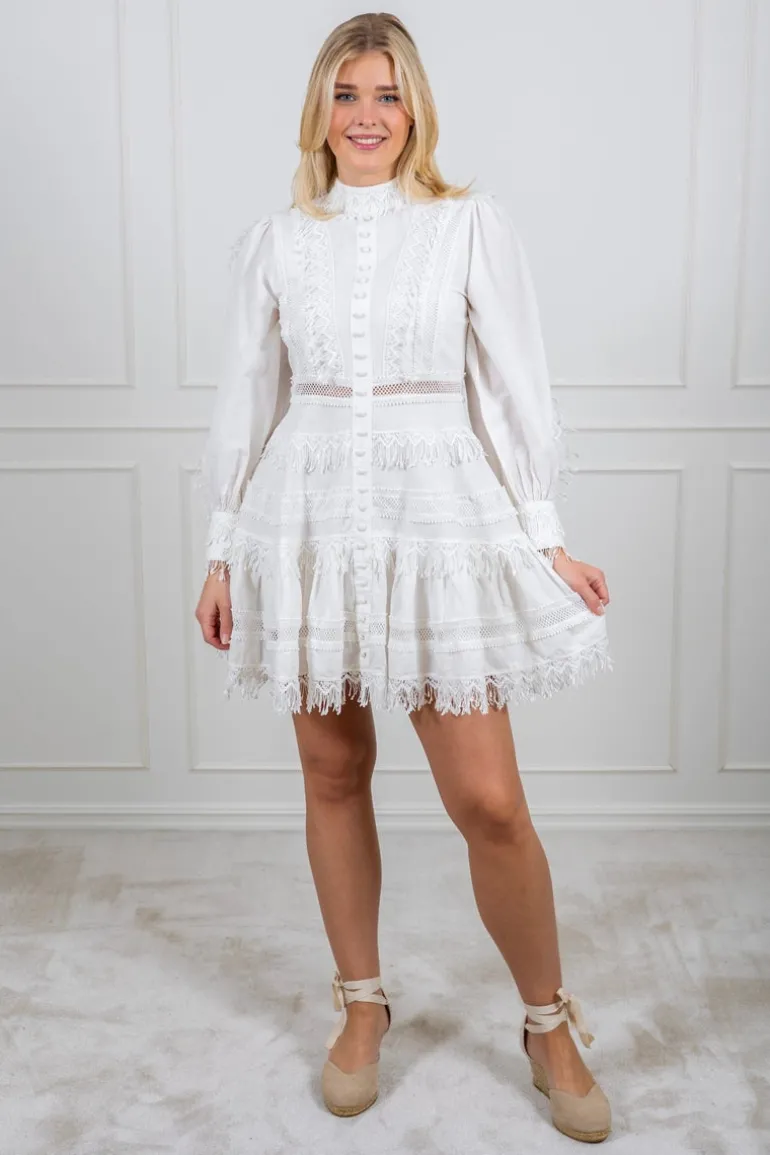 Silja Ls Short Dress Snow White