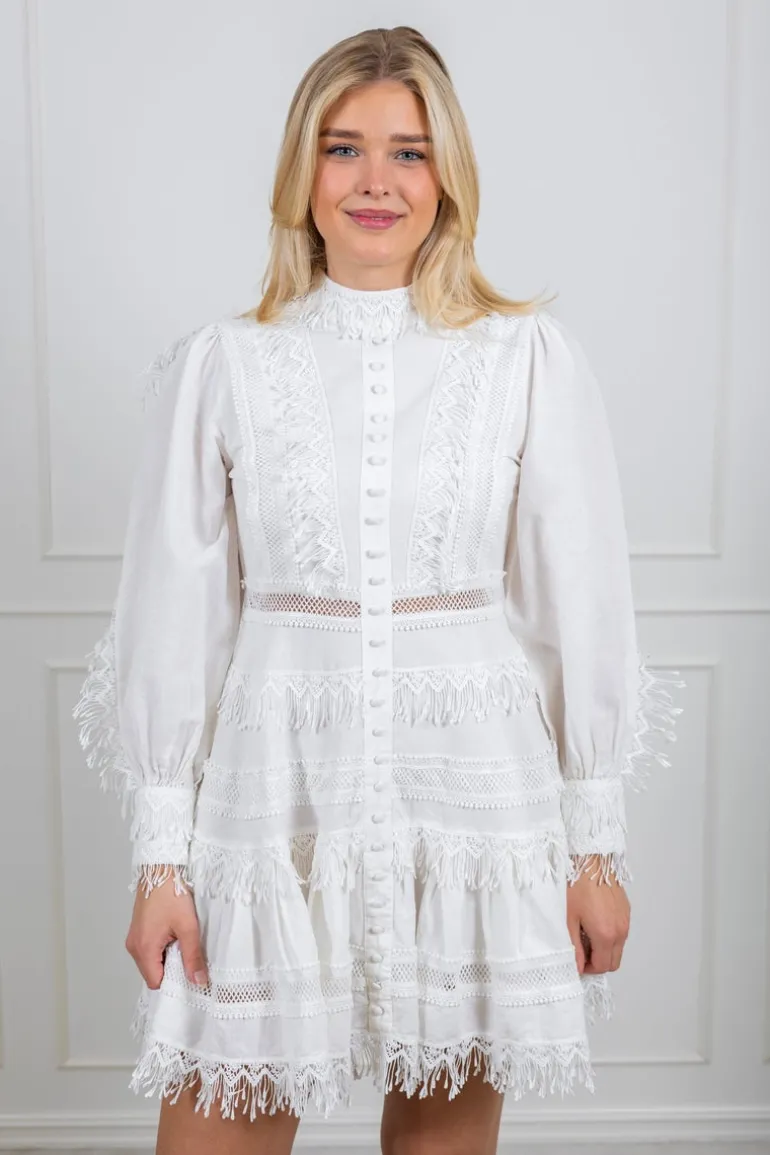 Silja Ls Short Dress Snow White