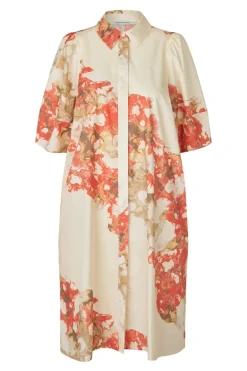Sirmione Shirt Dress Spiced Coral