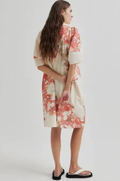 Sirmione Shirt Dress Spiced Coral