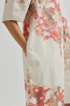 Sirmione Shirt Dress Spiced Coral