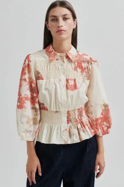 Sirmione Shirt Spiced Coral