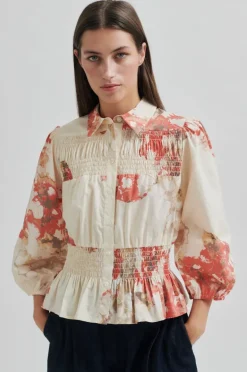 Sirmione Shirt Spiced Coral