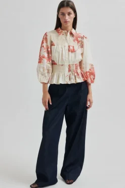 Sirmione Shirt Spiced Coral