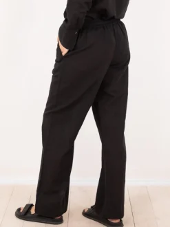 Sonar Linen Pants Black
