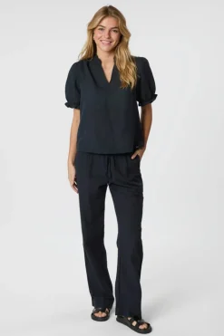 Sonar Linen Pants Navy