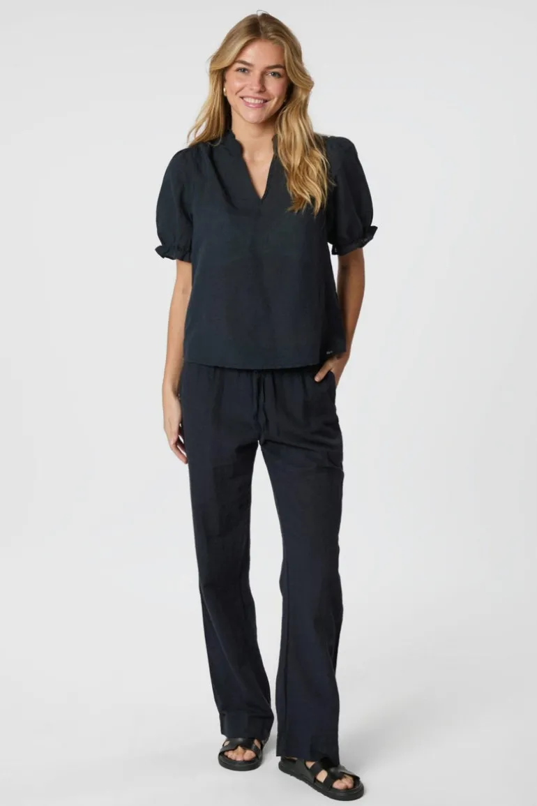 Sonar Linen Pants Navy