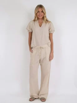 Sonar Linen Pants Sand