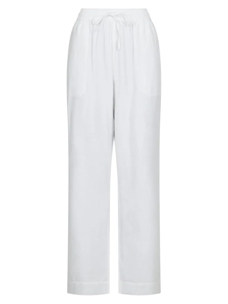 Sonar Linen Pants White