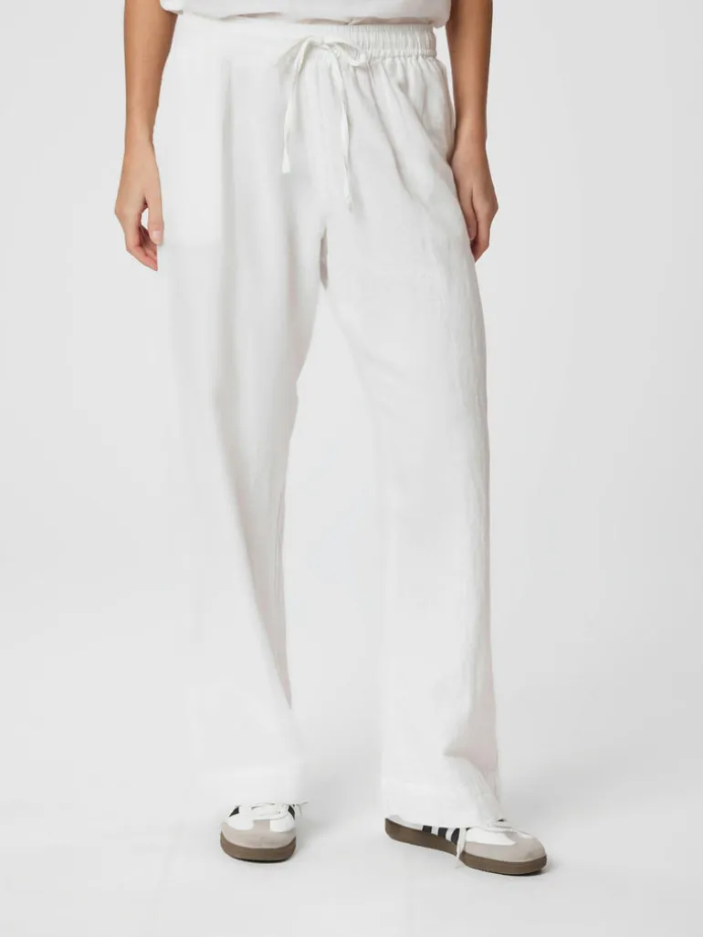 Sonar Linen Pants White