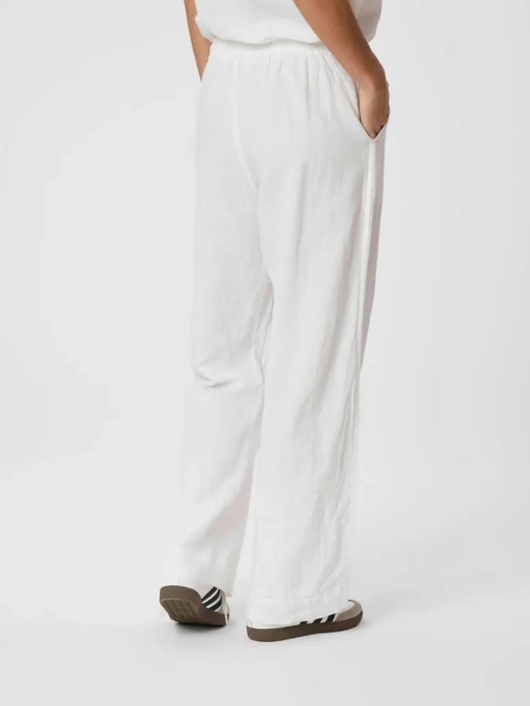 Sonar Linen Pants White