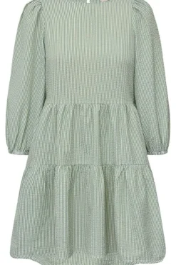 Sonja Dress White/Green