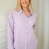 Sonja Shirt Purple/White