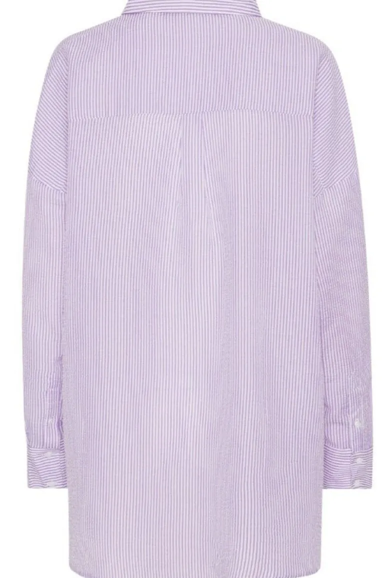 Sonja Shirt Purple/White