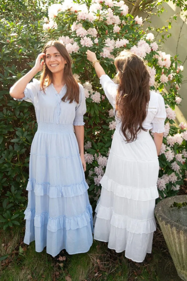 Sophie S Voile Dress White