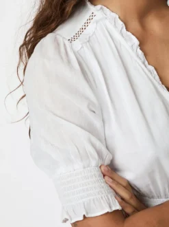 Sophie S Voile Dress White