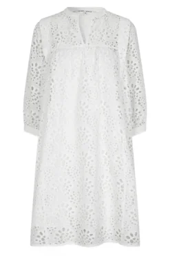 Stefanie Dress White