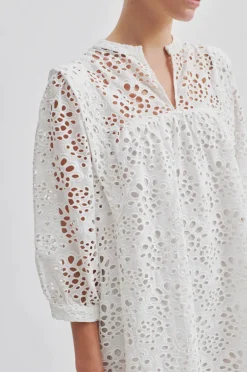 Stefanie Dress White