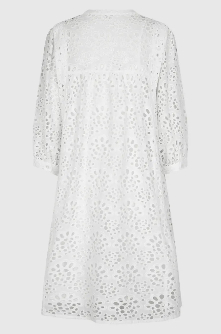 Stefanie Dress White