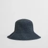 Straw Hat Evening Blue