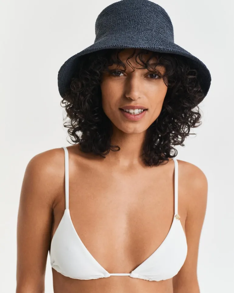 Straw Hat Evening Blue