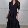 Sylvie Dress Matte Black