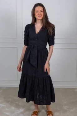 Sylvie Dress Matte Black