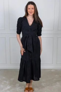 Sylvie Dress Matte Black