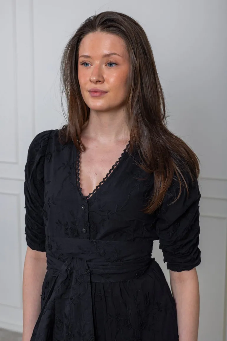 Sylvie Dress Matte Black