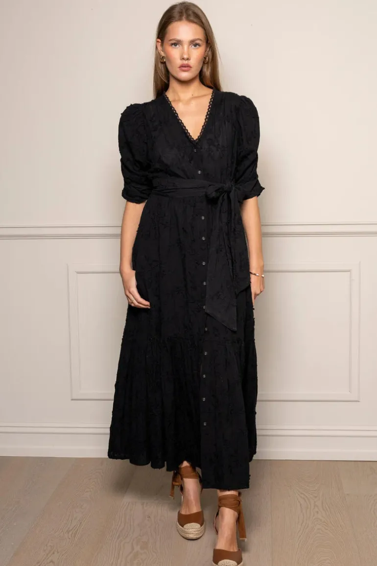 Sylvie Dress Matte Black