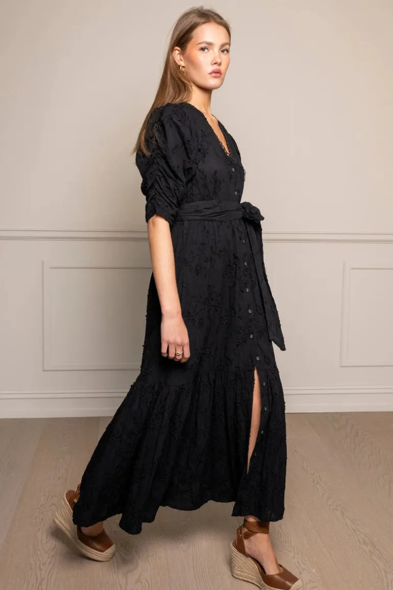 Sylvie Dress Matte Black