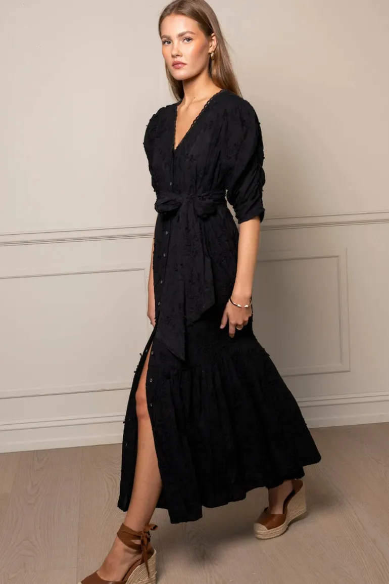 Sylvie Dress Matte Black
