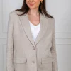 Tania-Rita Ls Relaxed Blazer Nomad Melange