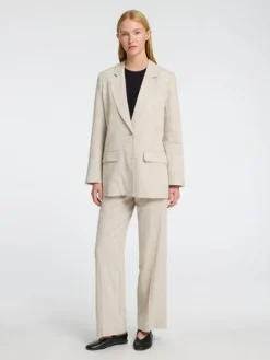 Tania-Rita Ls Relaxed Blazer Nomad Melange