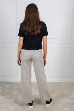 Tania-Rita Mw Wide Pant Nomad Melange