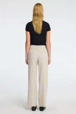Tania-Rita Mw Wide Pant Nomad Melange