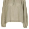 Tascha Blouse Vintage Khaki