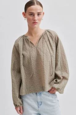 Tascha Blouse Vintage Khaki