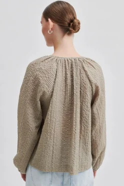Tascha Blouse Vintage Khaki