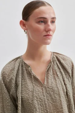 Tascha Blouse Vintage Khaki