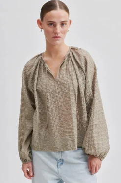 Tascha Blouse Vintage Khaki