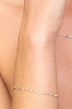 The Bead Necklace Silver