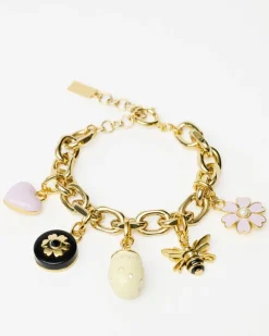 The Black Flower Charm